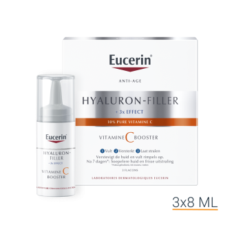 Eucerin Hyaluron-Filler + 3x Effect Vitamine C Booster Serums 3x 8ml