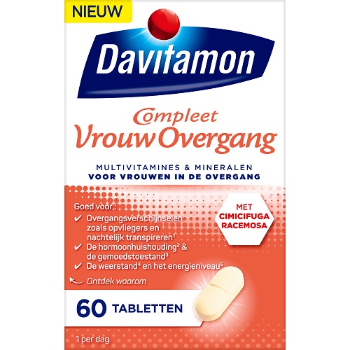 Davitamon Compleet Vrouw Overgang Tabletten 60 stuks
