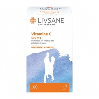 Livsane Vitamine C 500mg Tabletten 60 stuks