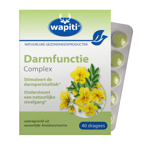 Wapiti Darmfunctie Dragees 40 stuks