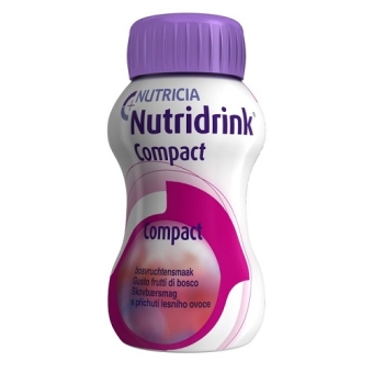 Nutridrink Compact Drinkvoeding Bosvruchten Flesje 4 x 125 ml