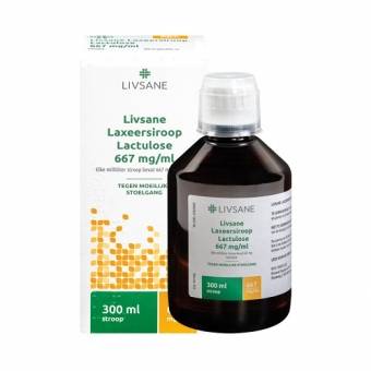 Livsane Lactulose 670 mg/ml Laxeersiroop 300ml