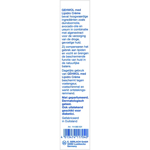 Gehwol Lipidro-creme 75ml