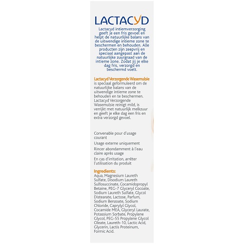 Lactacyd Verzorgende Wasemulie 300ml
