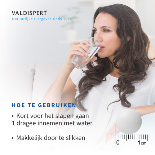 Valdispert Nacht Melatonine Tabletten 30 stuks
