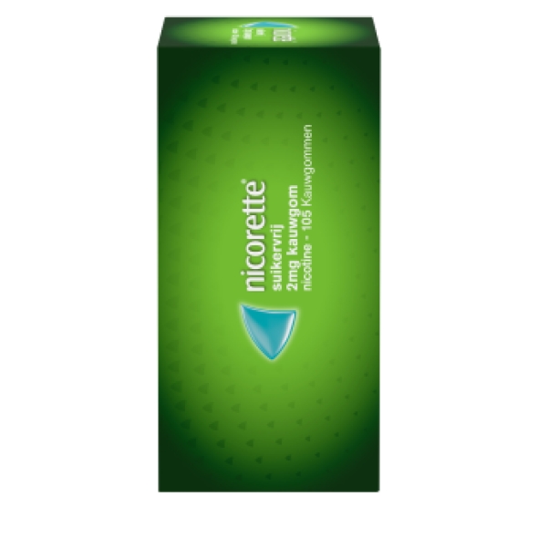 Nicorette Kauwgom Classic 2mg 105 stuks