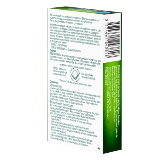 Nicorette Kauwgom Classic 2mg 105 stuks